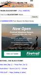 Mobile Screenshot of blackstump.com.au